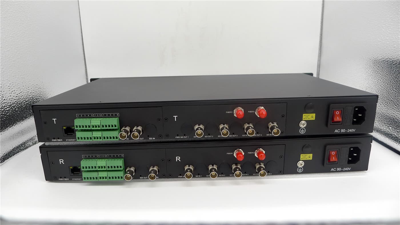 4K 3GSDI EFP fiber converter multiplexer for OBVan system
